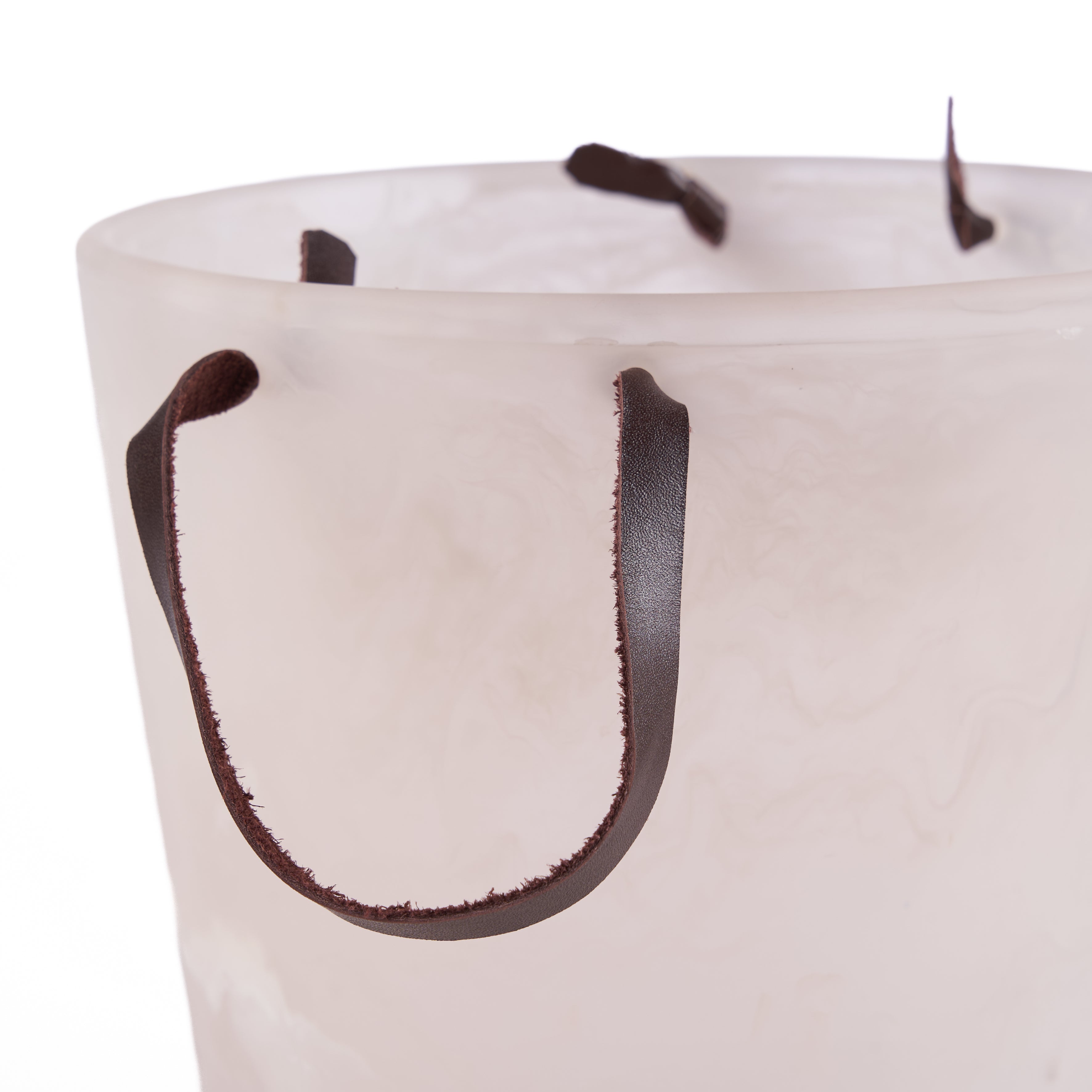 The Resin Ice Bucket - Pink White