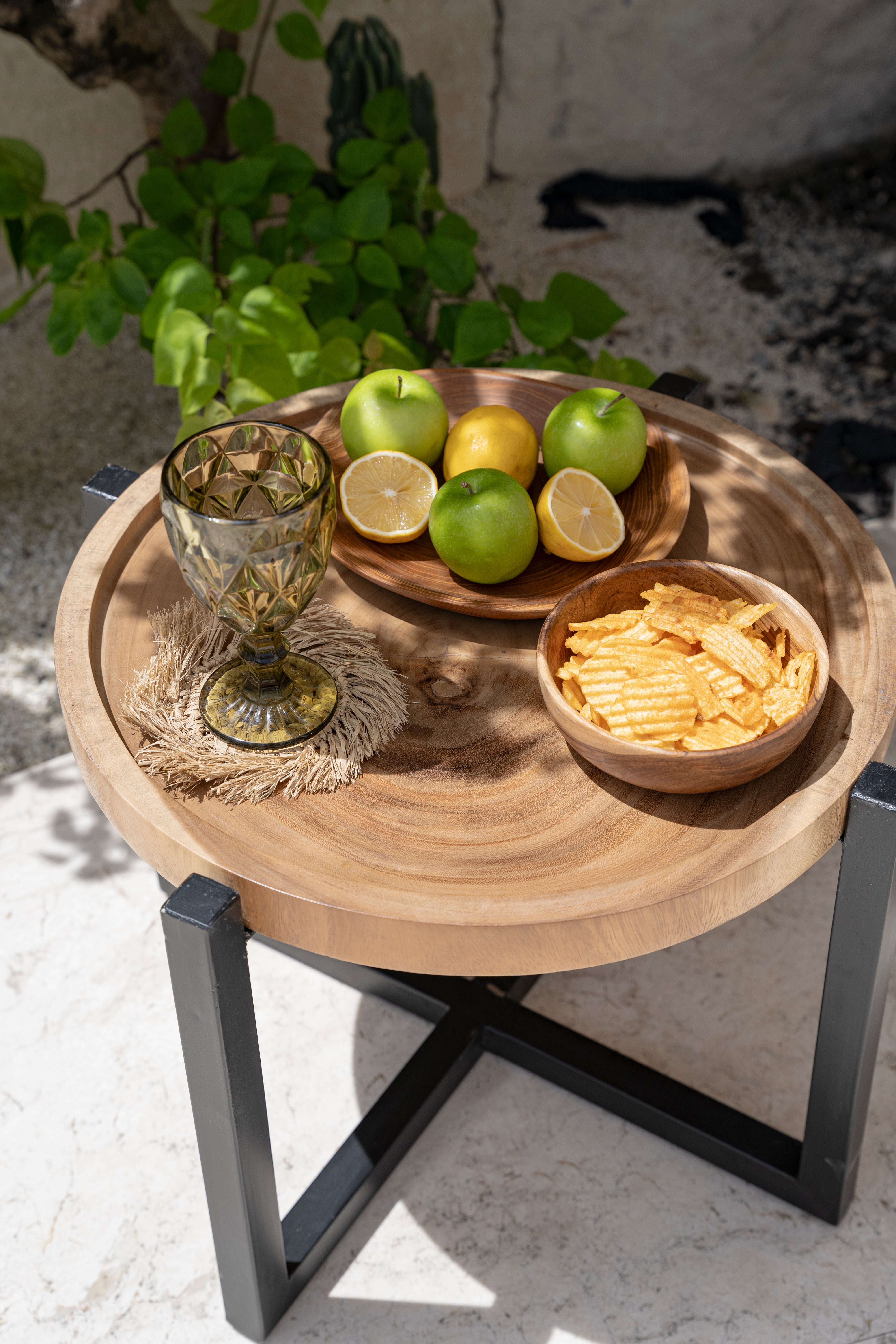 The Teak Root Snack Bowl - M