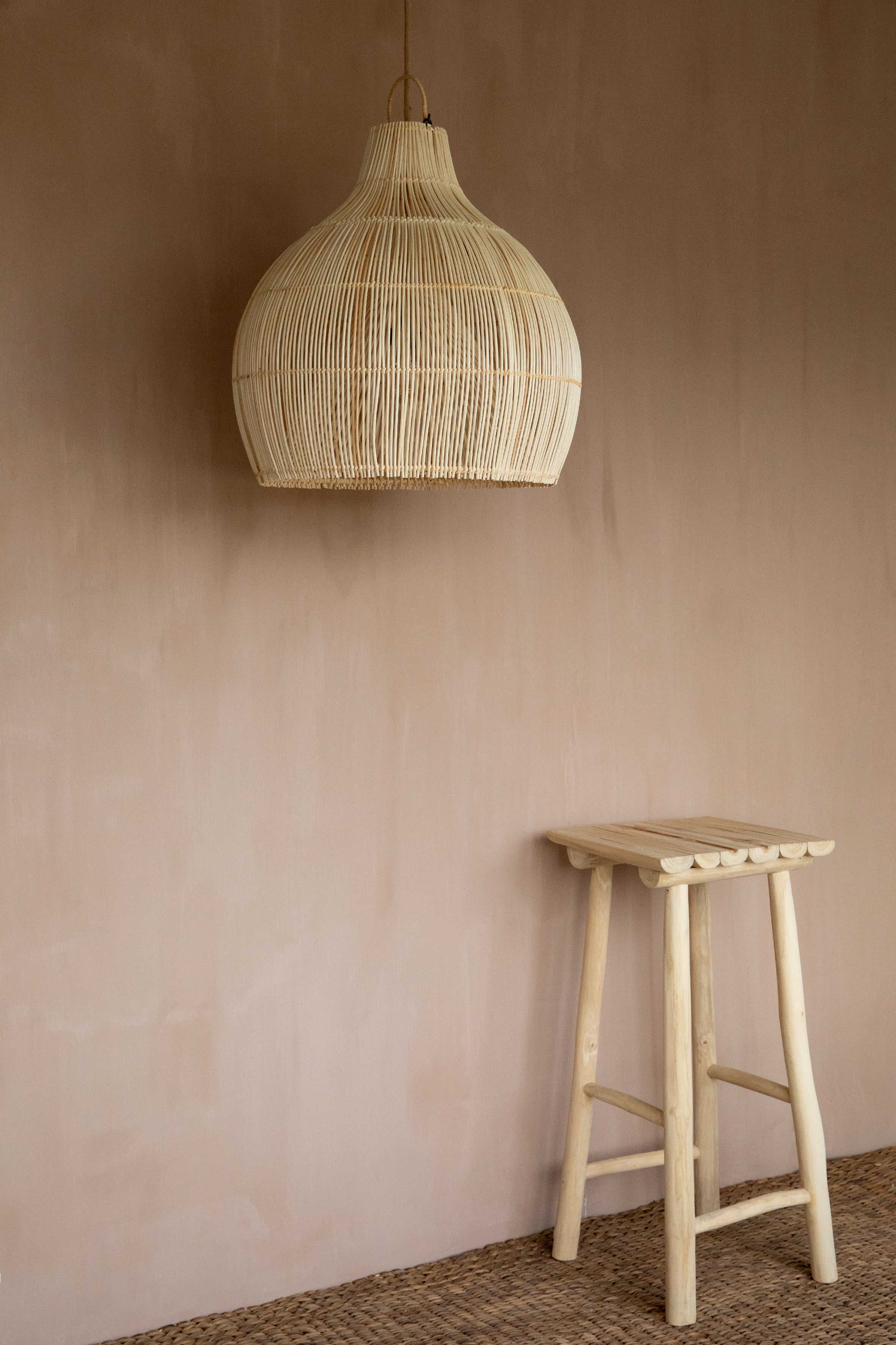 The Island Bar Stool - Natural