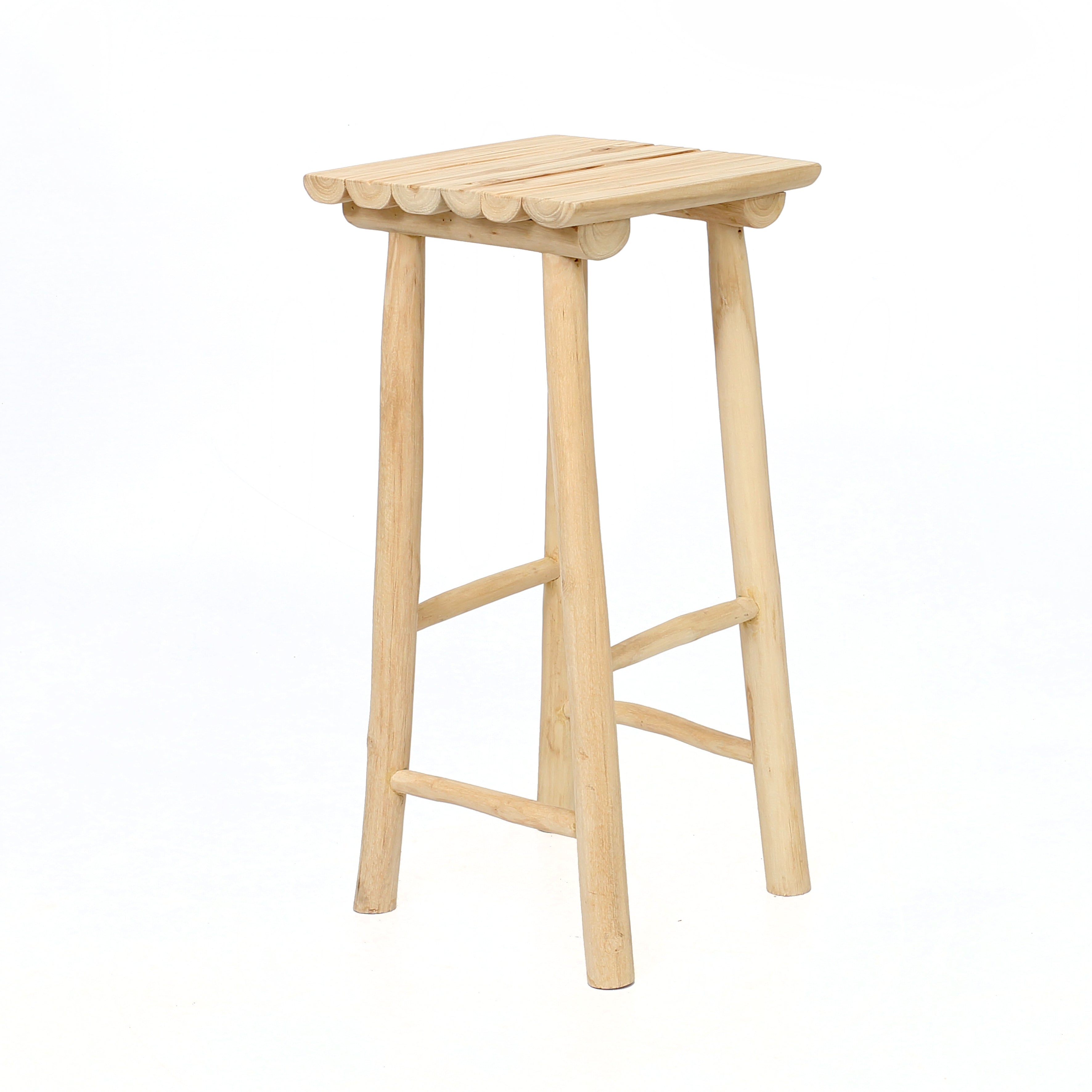 The Island Bar Stool - Natural