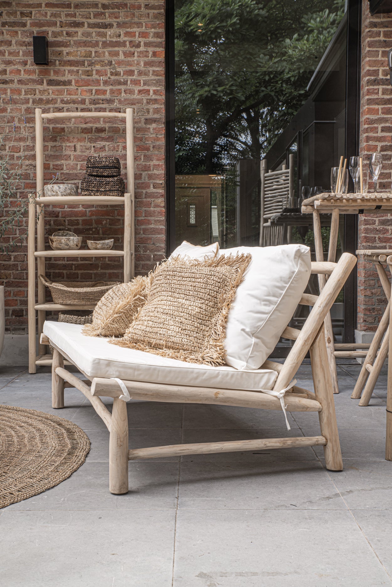 The Island Two Seater - Natural White