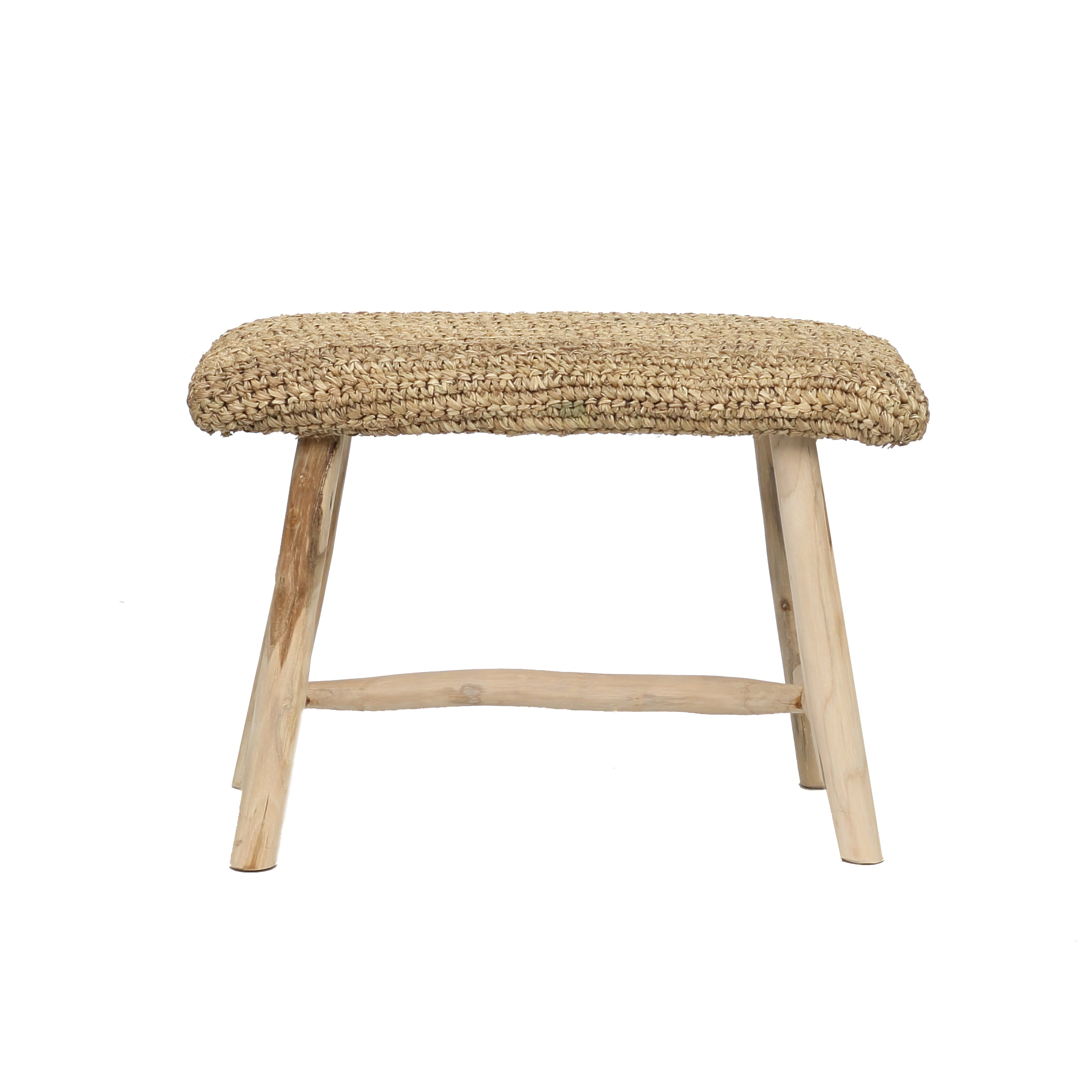 The Raffia Bench - Natural