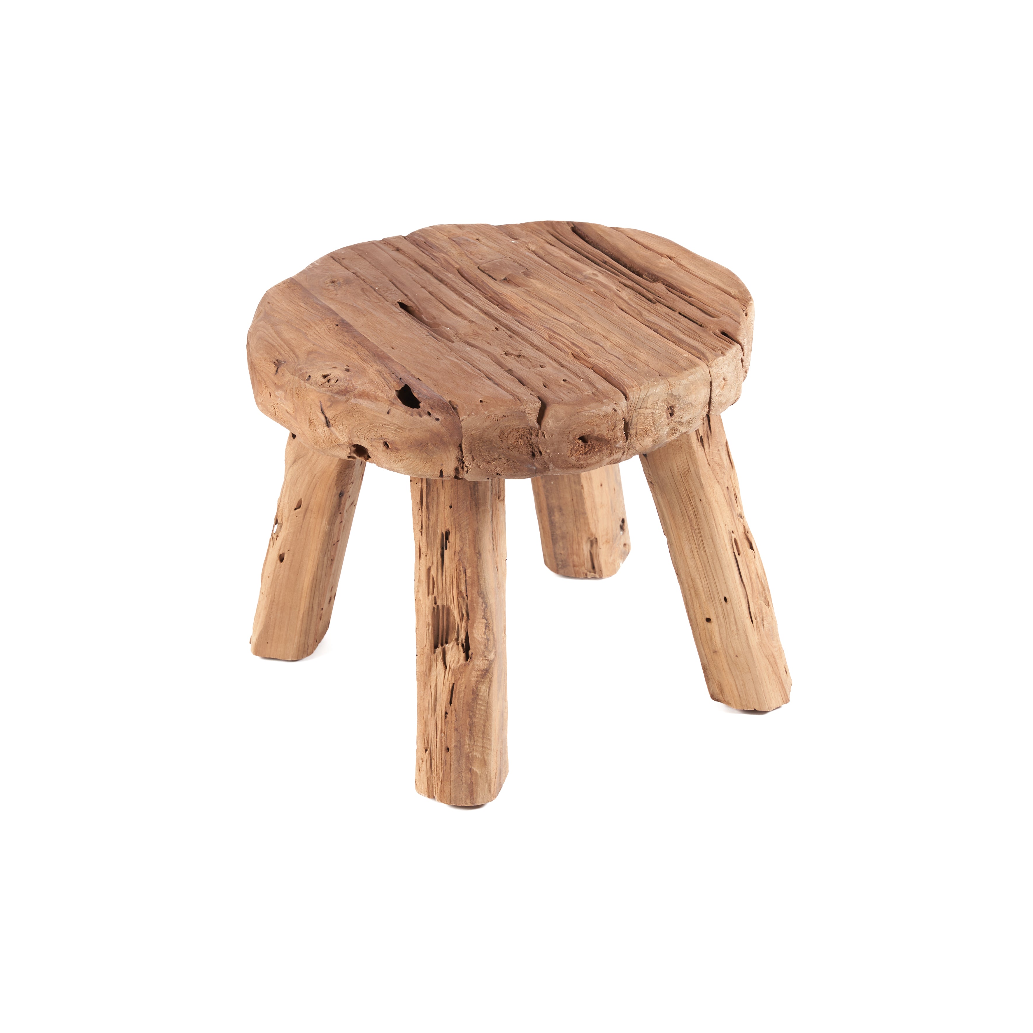 The Marabunta Rustic Side Table - Natural