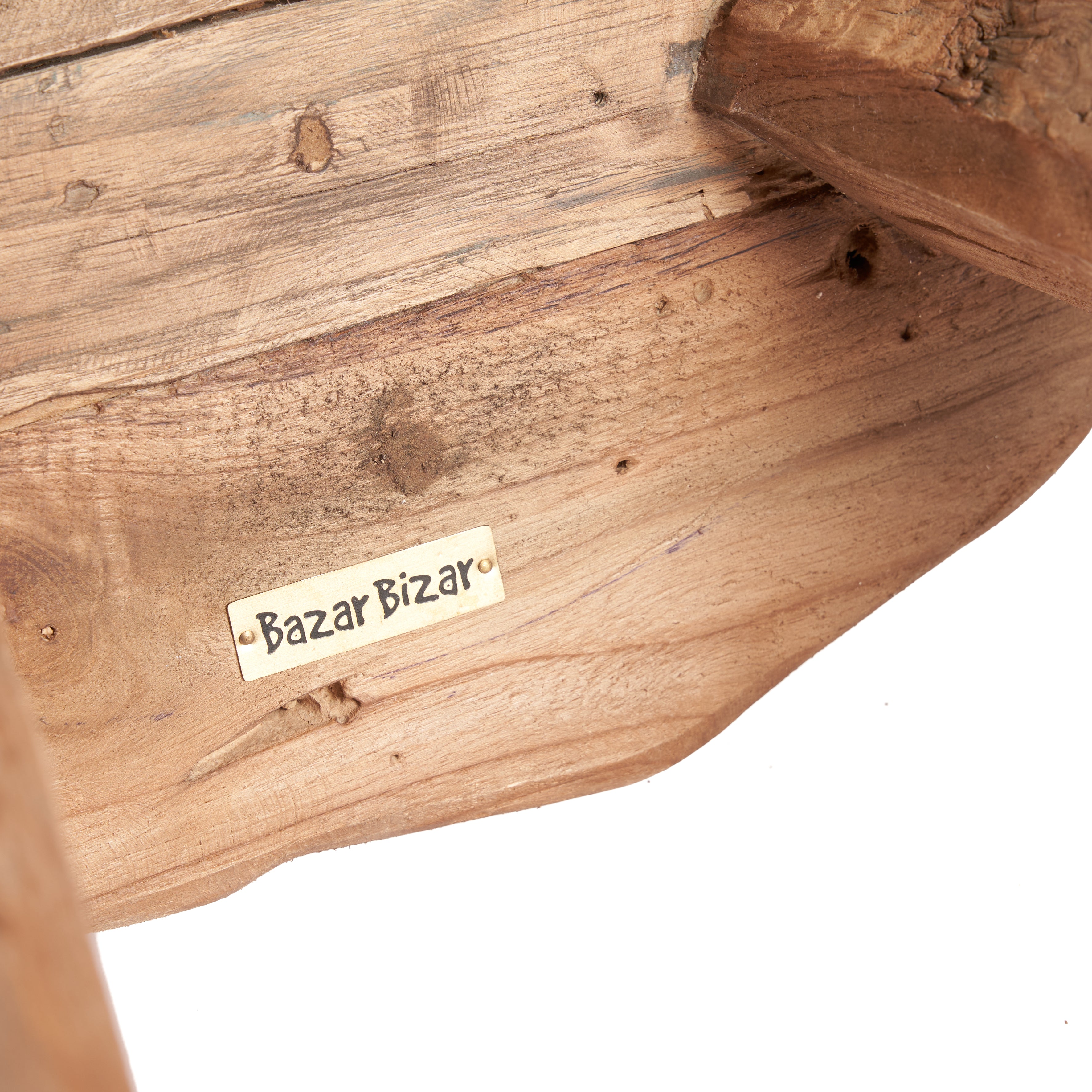 The Marabunta Rustic Side Table - Natural