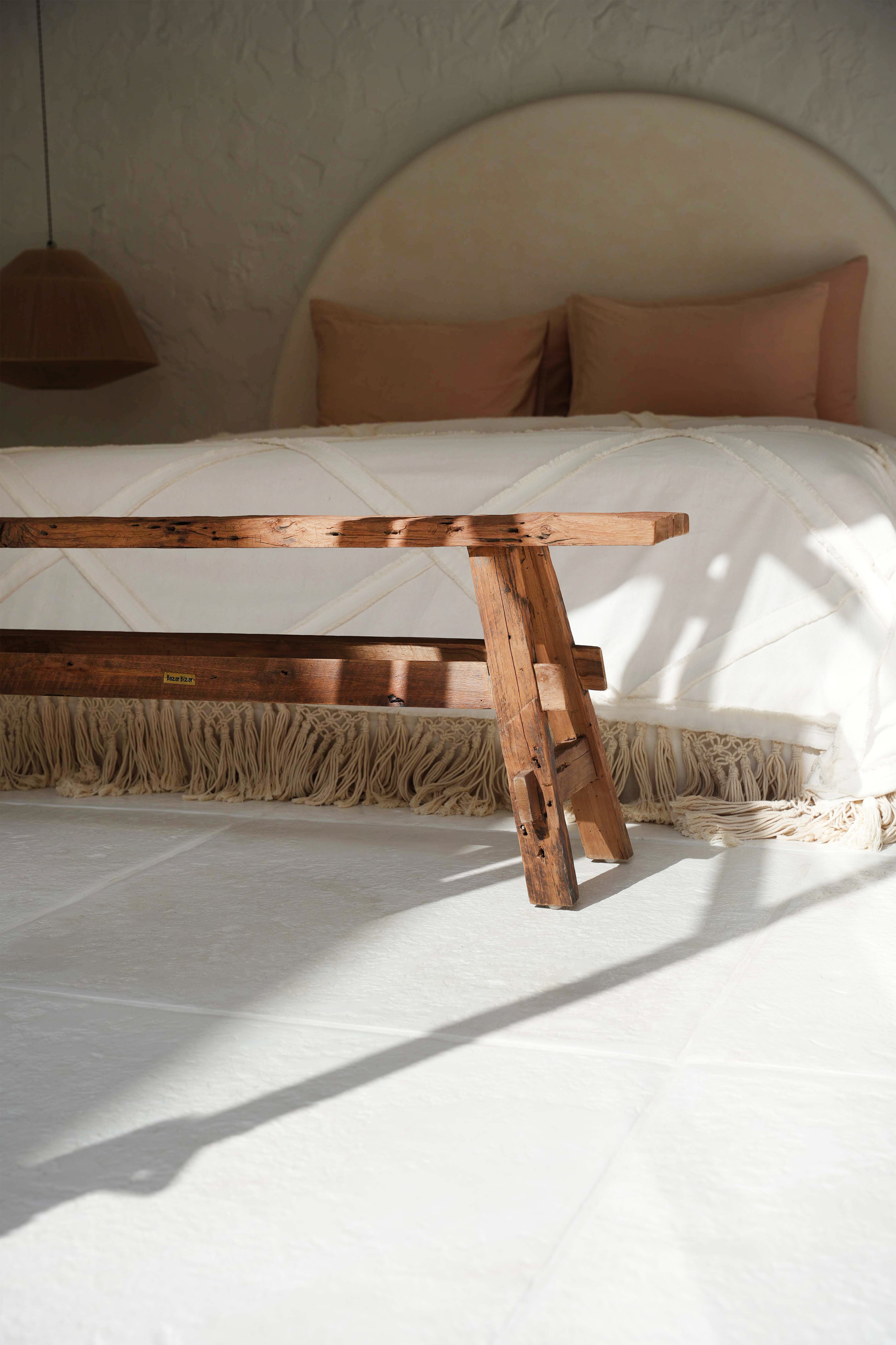 The Beauteous Rustic Bench - Natural