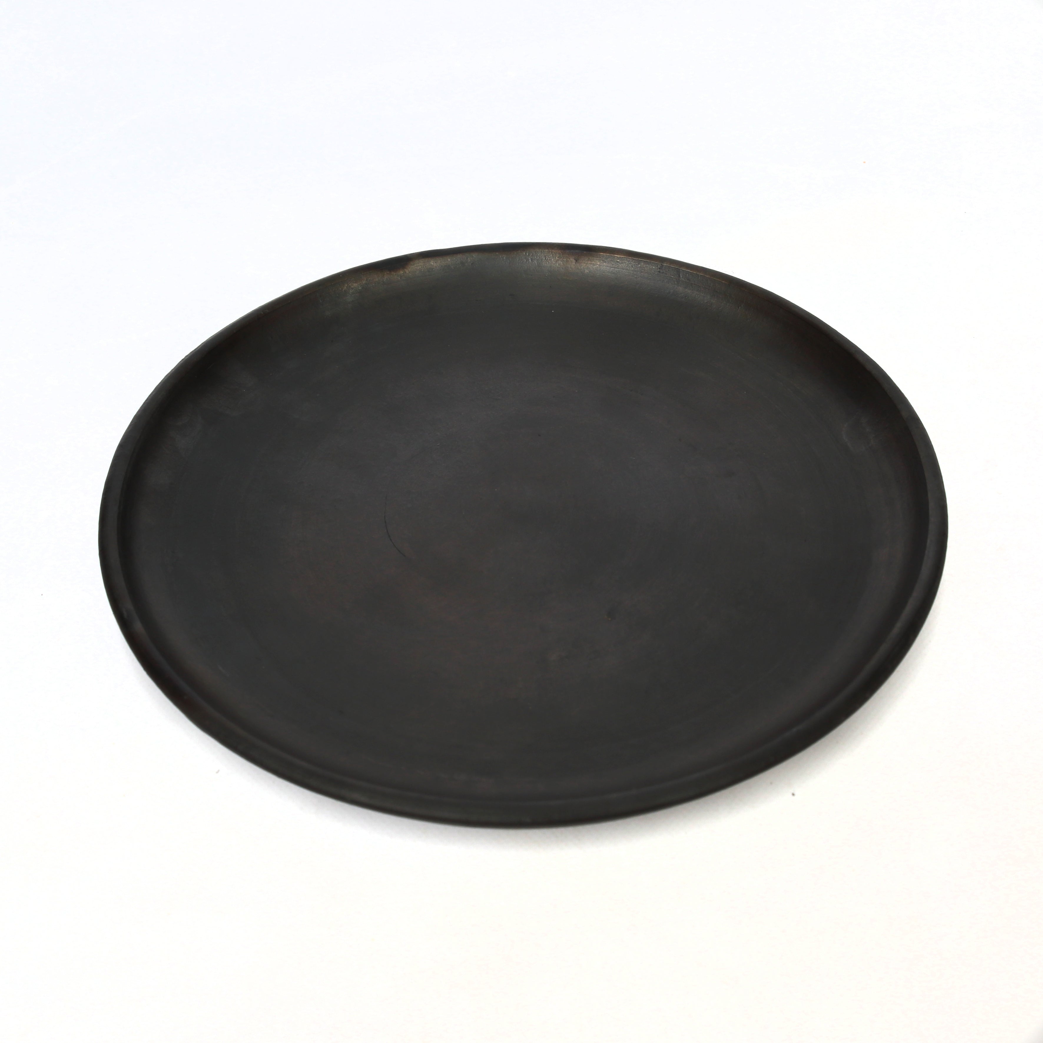 The Burned Classic Plate - Black - L