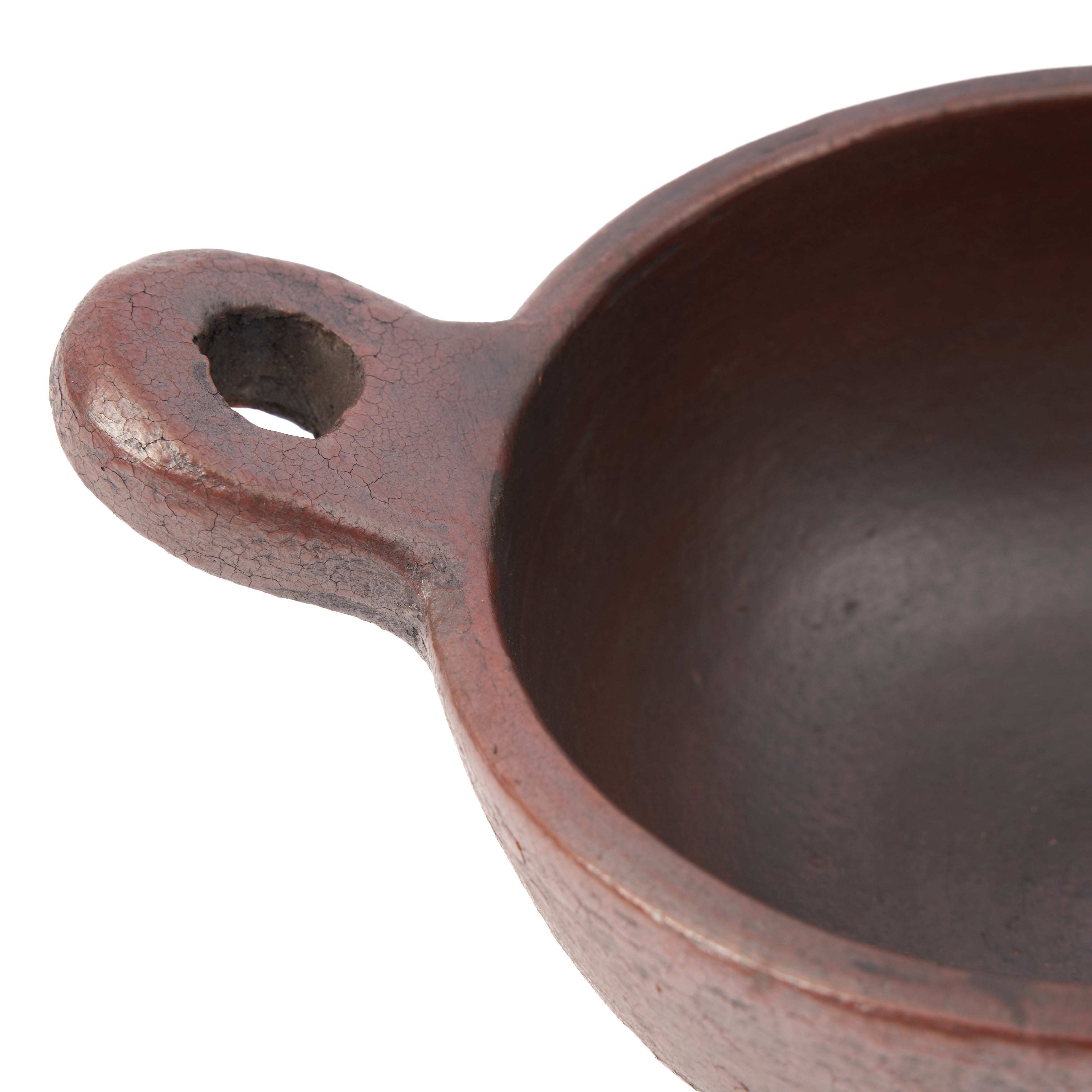 The Ethnic Bowl with Handle - Terracotta - S