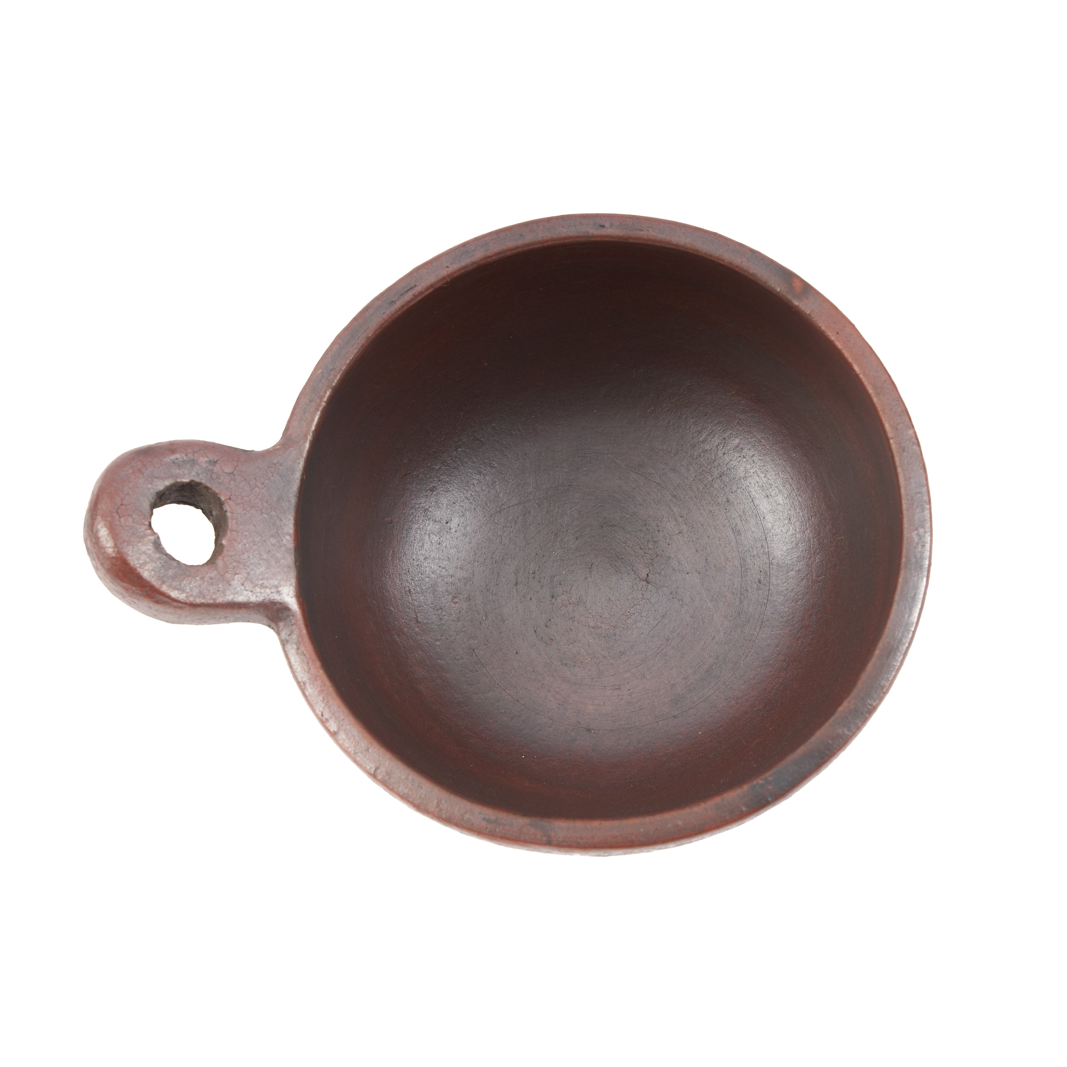 The Ethnic Bowl with Handle - Terracotta - M