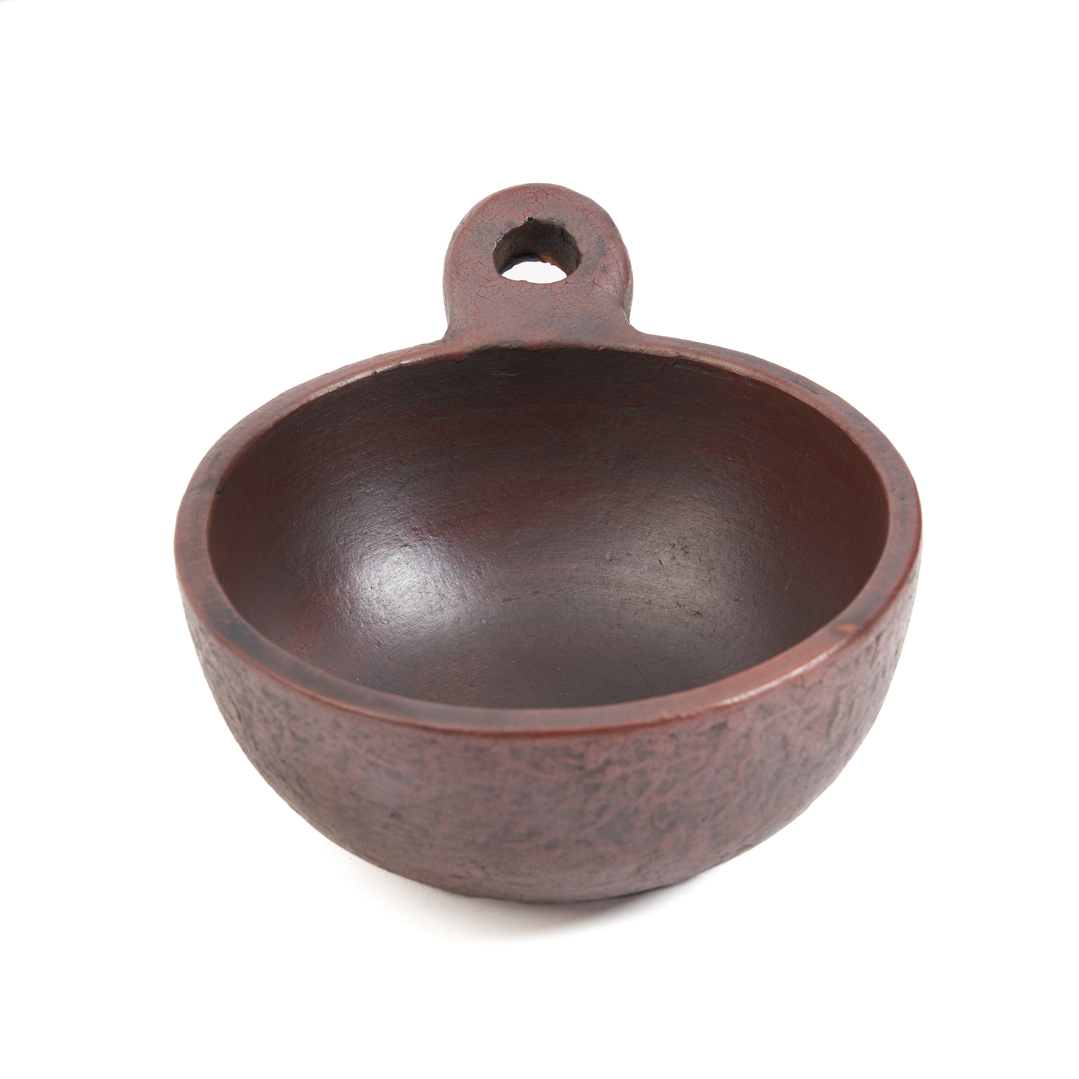 The Ethnic Bowl with Handle - Terracotta - S