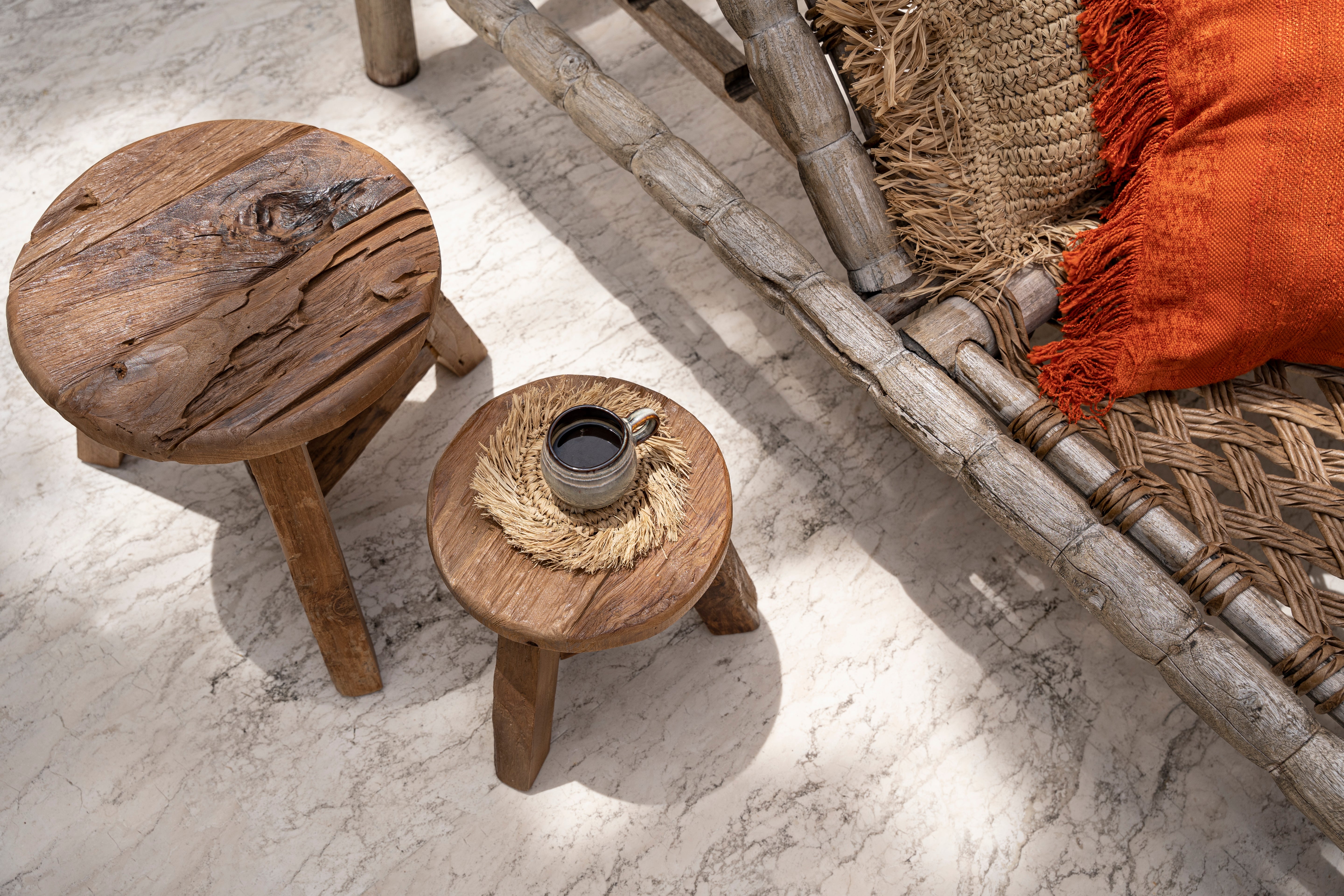 The Yatai Stool - Natural - M