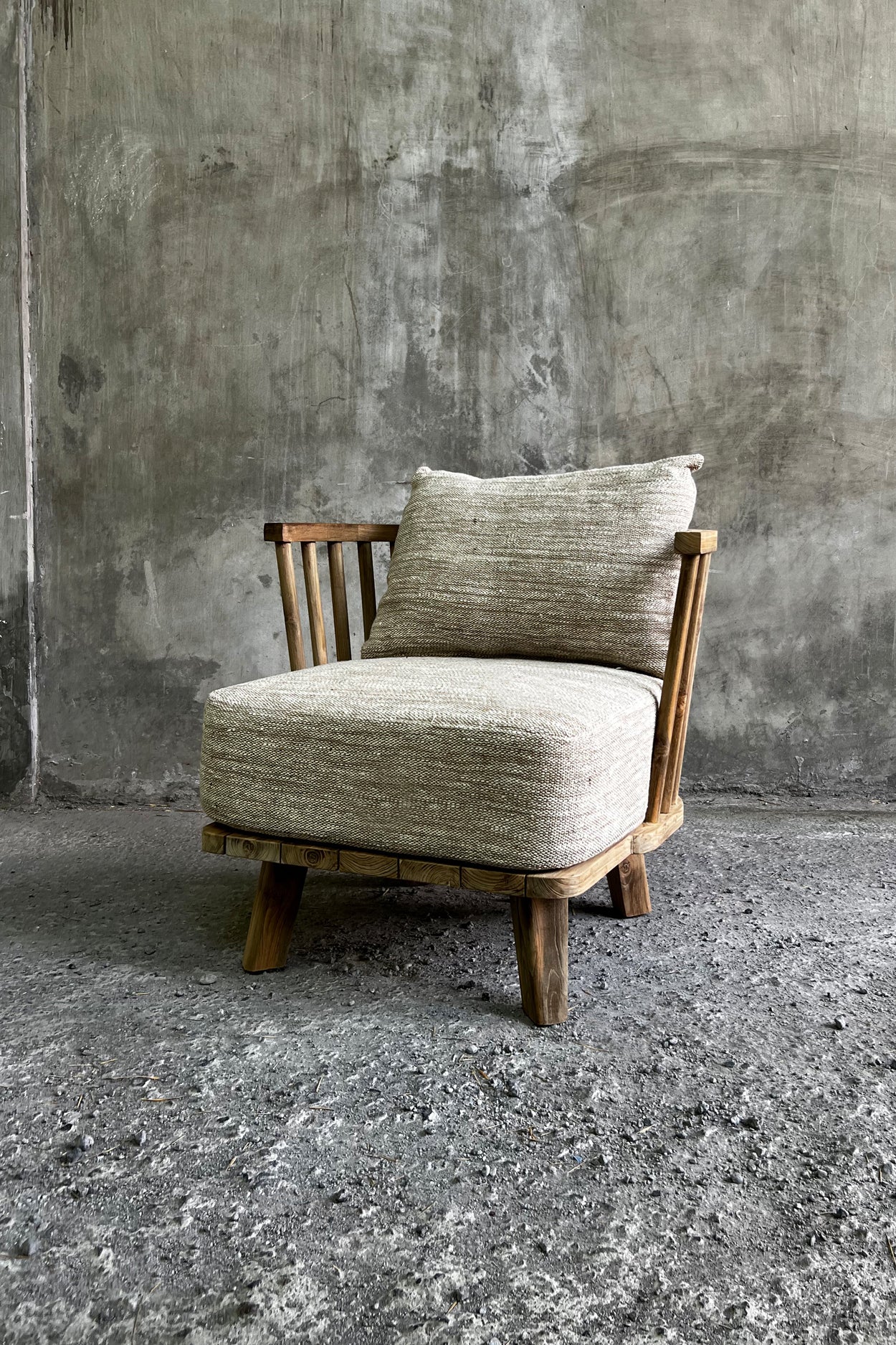 The Malawi One Seater - Natural Beige