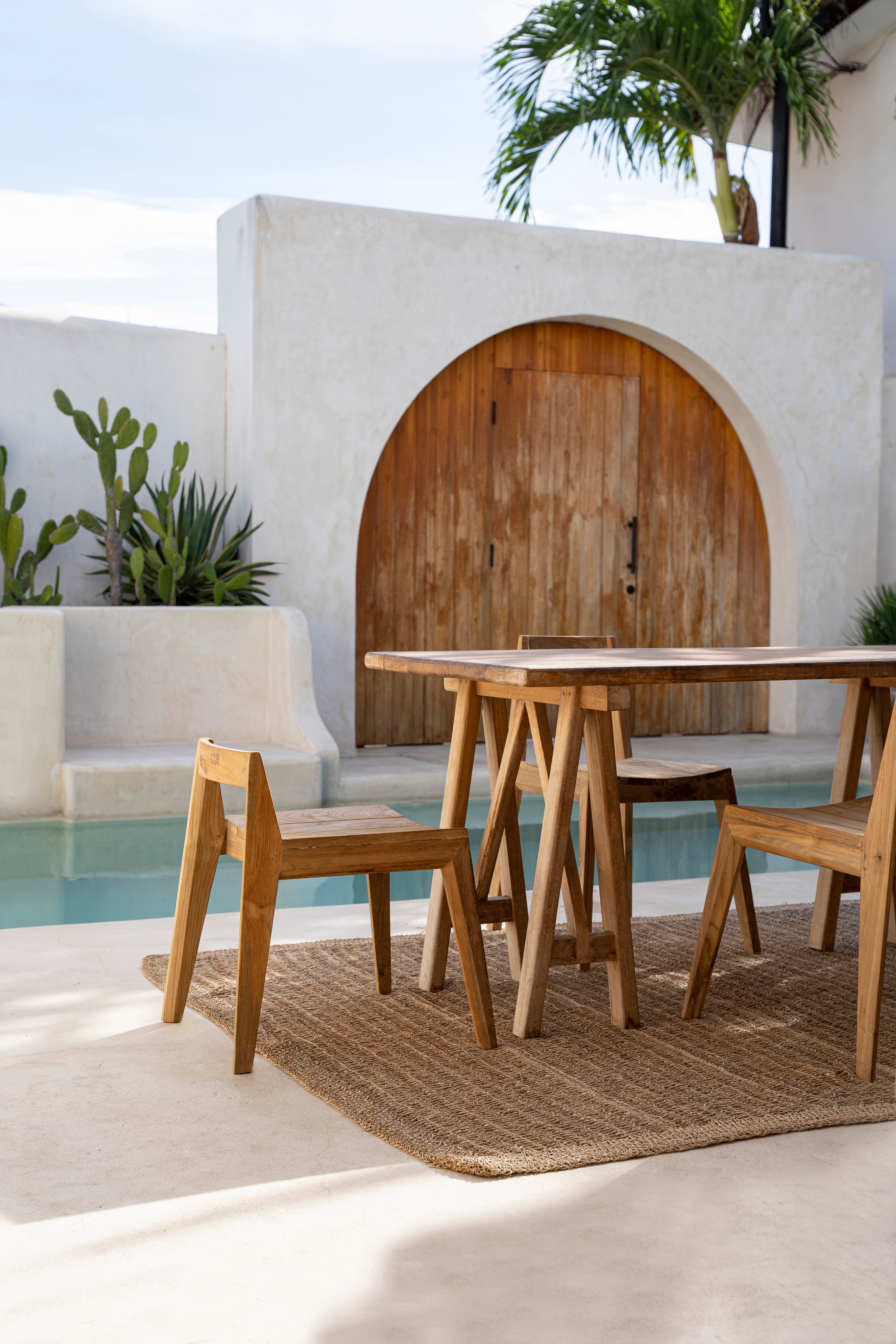 The Ydra Dining Chair - Natural - Outdoor