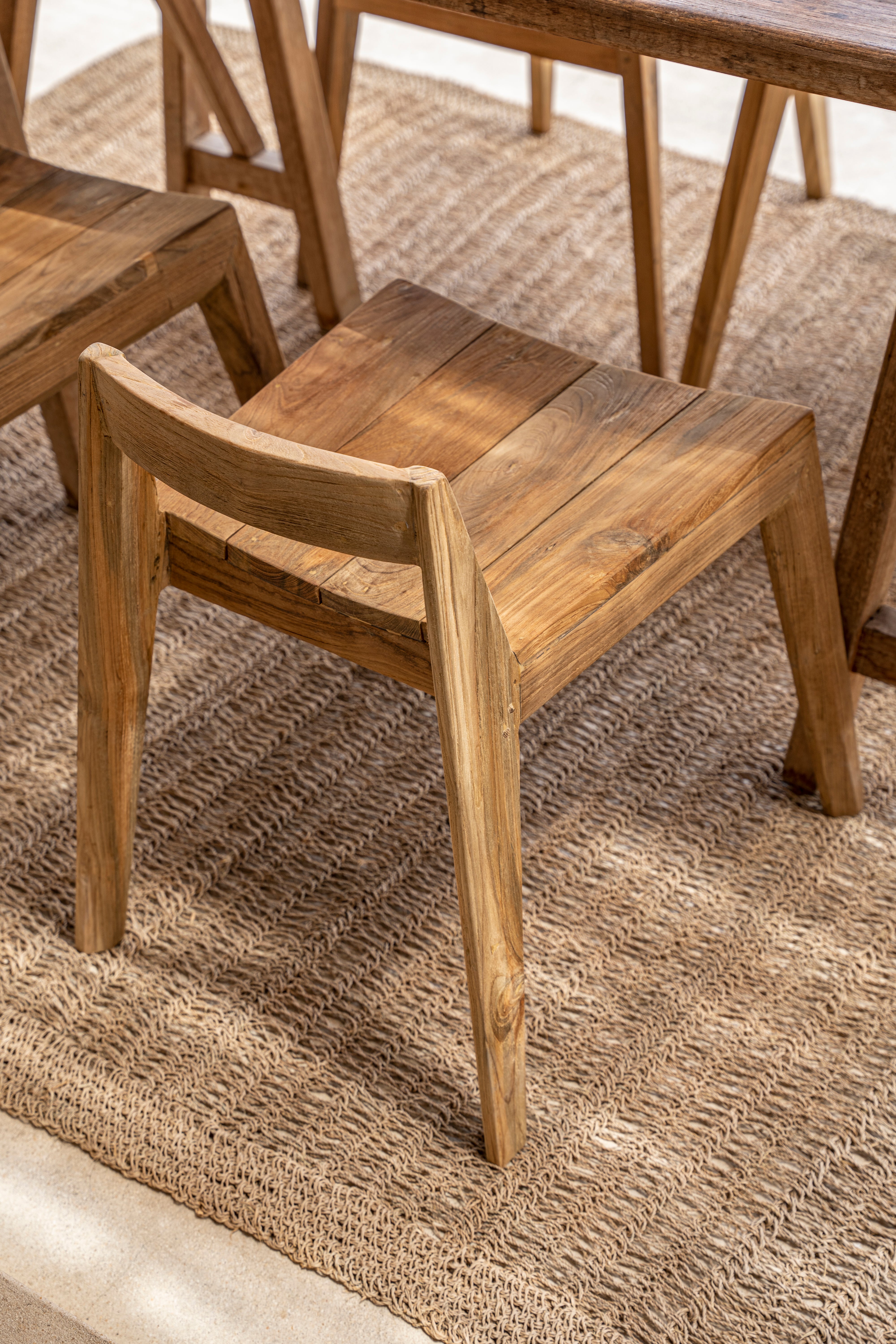 The Ydra Dining Chair - Natural - Outdoor