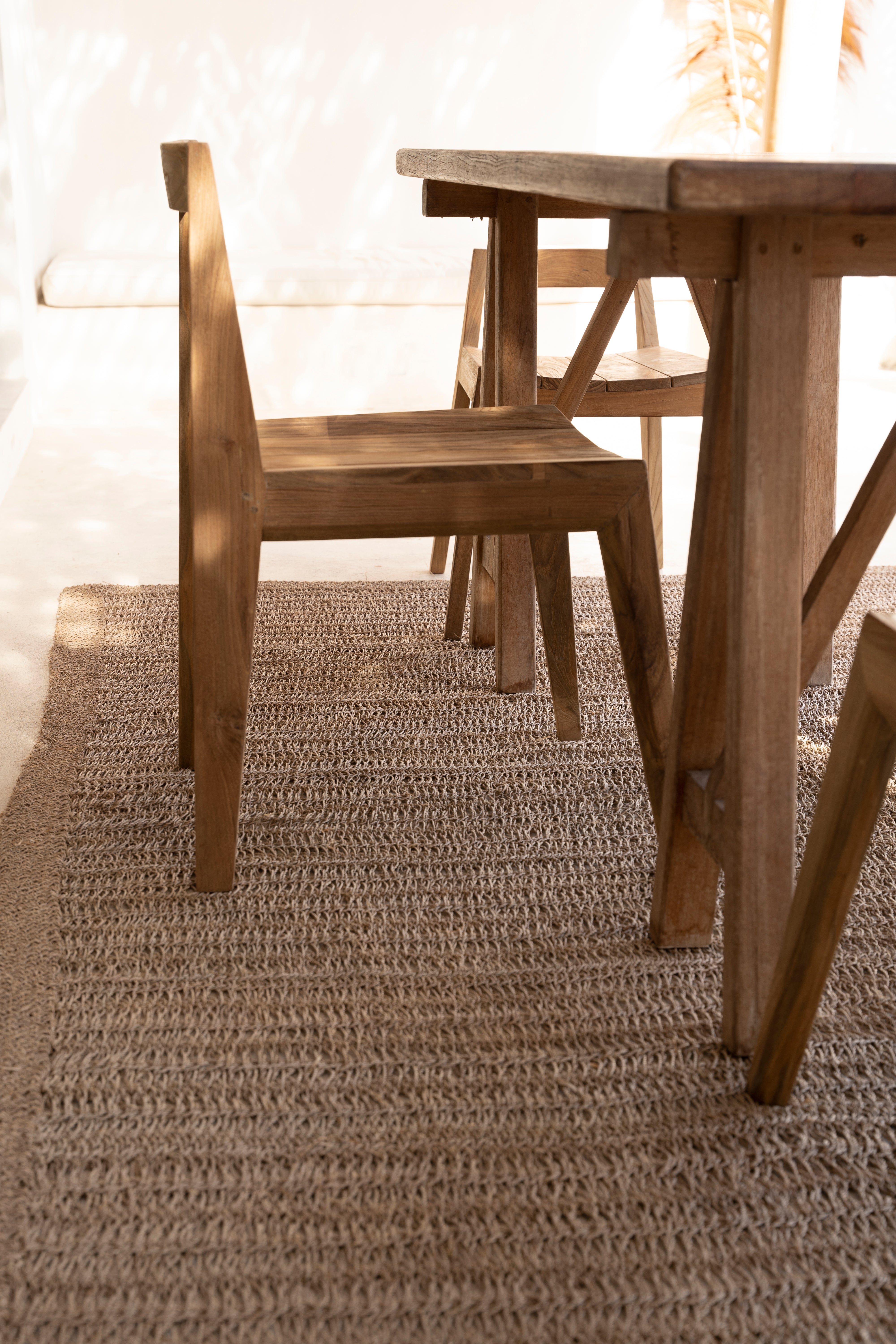 The Paxi Dining Chair - Natural - Outdoor