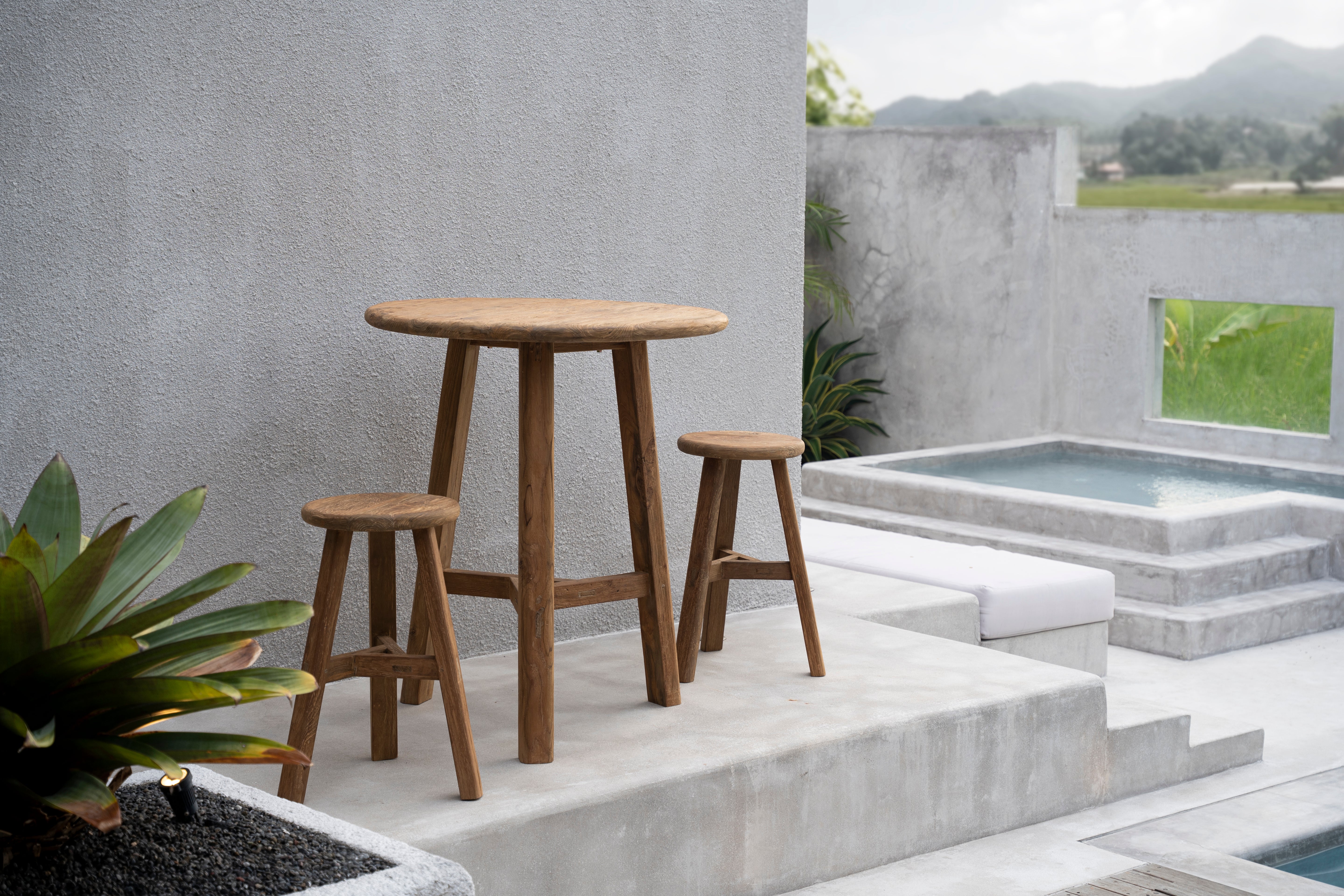 The Fusuma Bar Stool - Outdoor