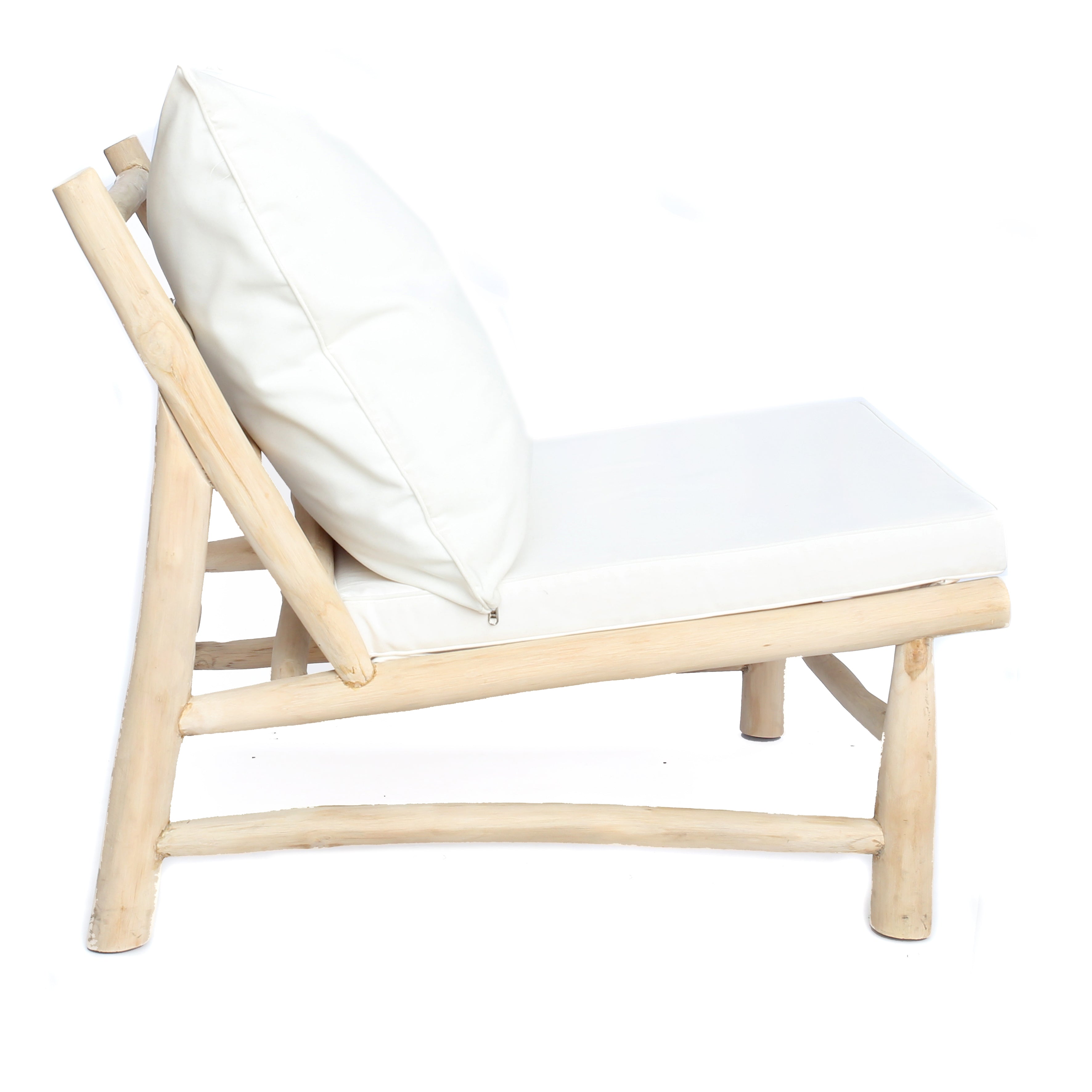 The Island One Seater - Natural White